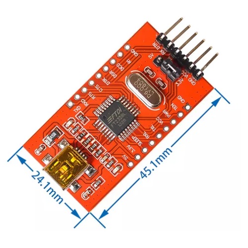 Programadores Y Micros Programador Ftdi A Usb Ft Para Arduino