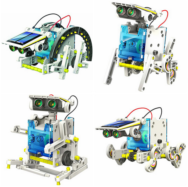 Kits Roboticos: Kit Robot Solar 14 en 1