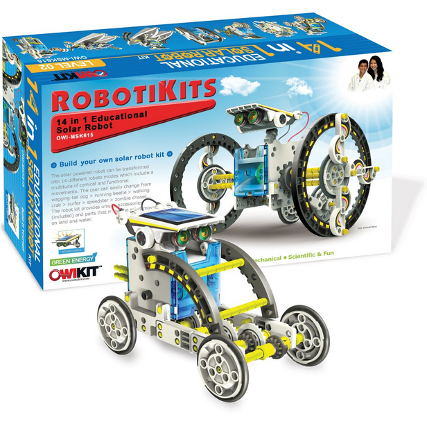 Kits Roboticos: Kit Robot Solar 14 en 1