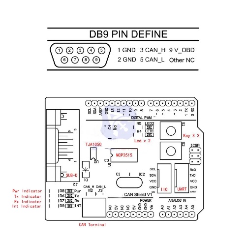 Ltimos Productos Shield Can Bus Mcp Para Arduino